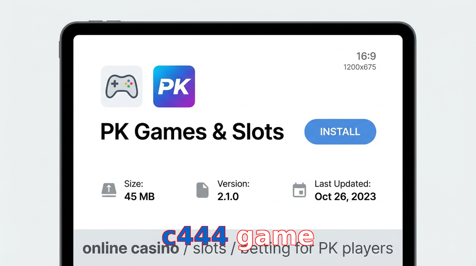 Game list for C444 Game gameapk section