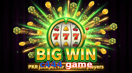 Big win animation on C444 Game slot game