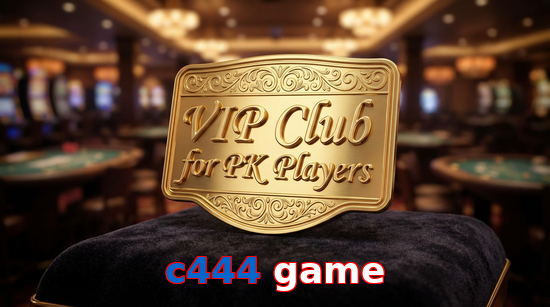 Main screen of C444 Game vip page for PK players